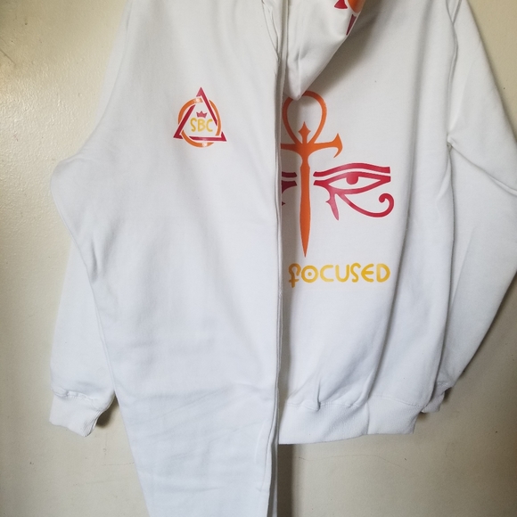 SBC Stay Focused 2 piece Hoodie Sweat suit - Picture 7 of 11